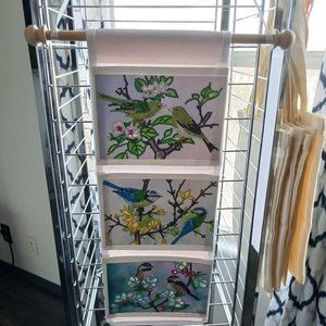 3 pocket organizer birds